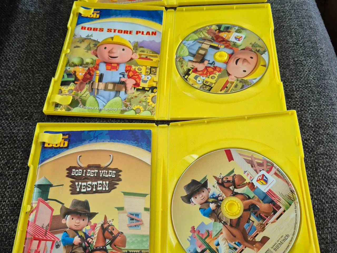 Billede 3 - Lyt og læs, banan i pyjamas, byggeman bob og peter