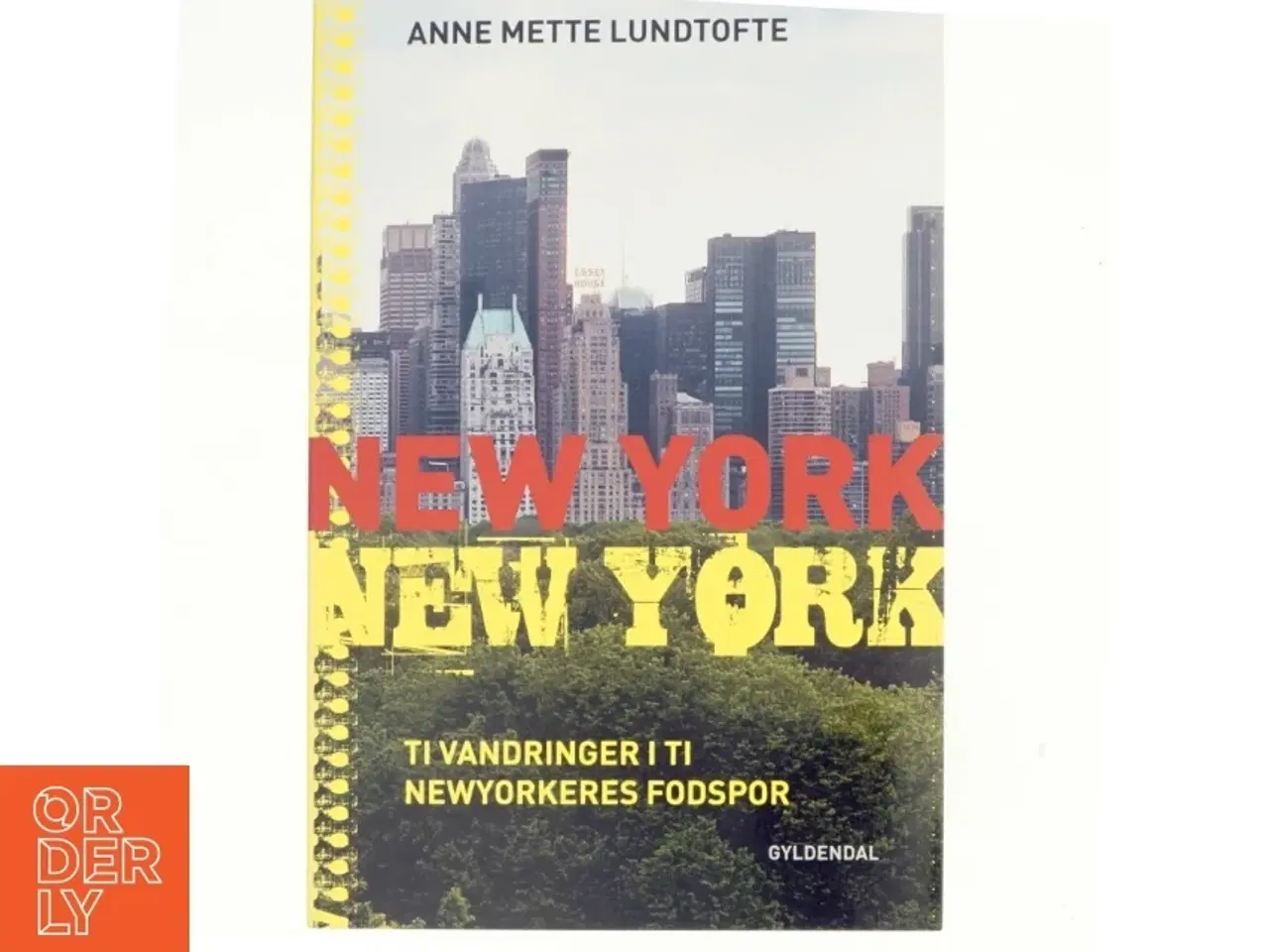 Billede 1 - New York, New York : ti vandringer i newyorkernes fodspor af Anne Mette Lundtofte (Bog)