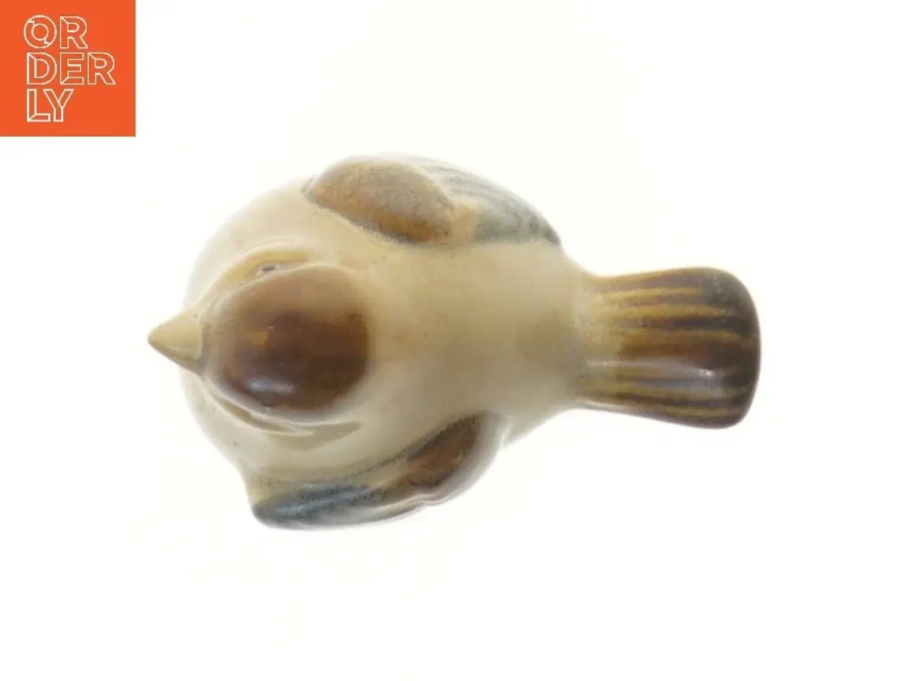 Billede 2 - Keramisk fuglefigur (str. 9,5 cm)