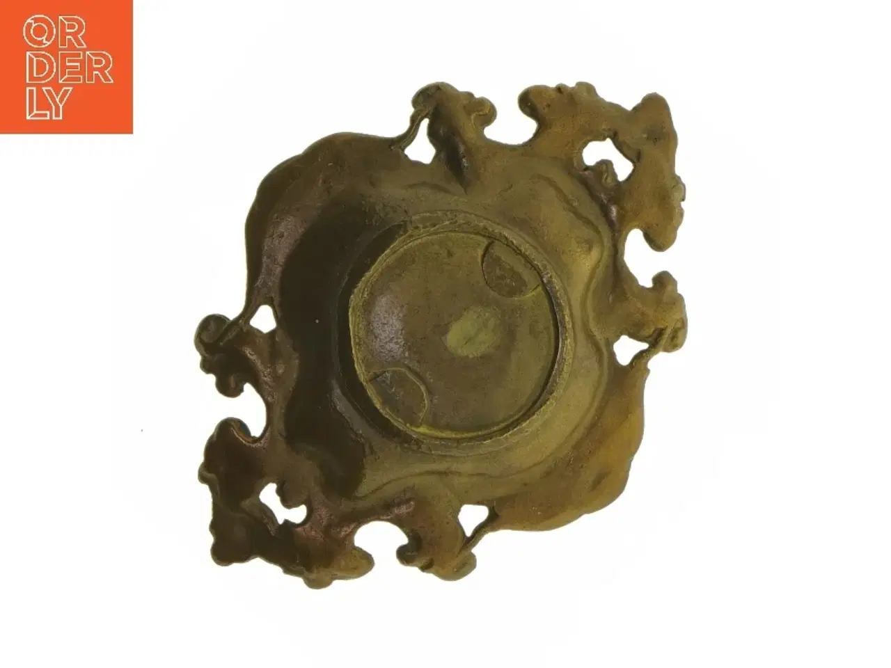 Billede 4 - Dekorativ skål i messing (str. Ø 16x Ø 12 cm)