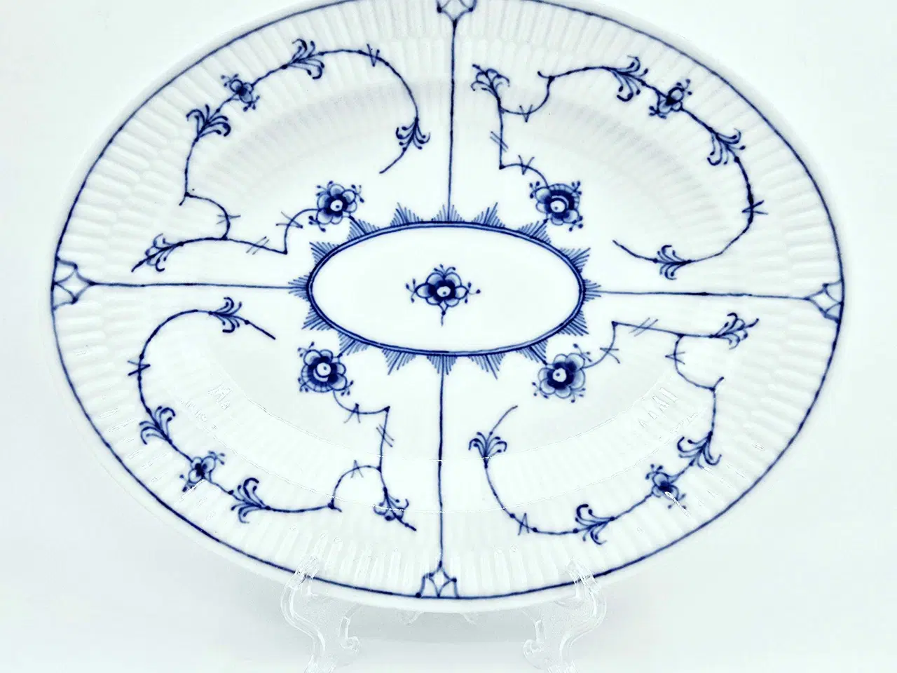 Billede 10 - Musselmalet Oval Fad 1 sortering Porcelæn 