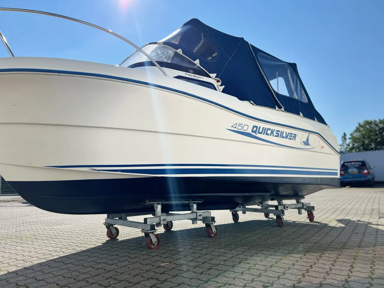 Billede 3 - Quicksilver 450 Cabin, Mercury 40 HK