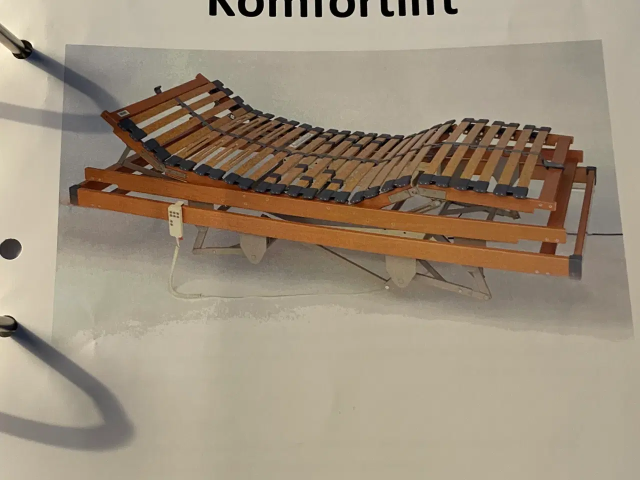 Billede 8 - Elevationssenge med sygeplejeløft