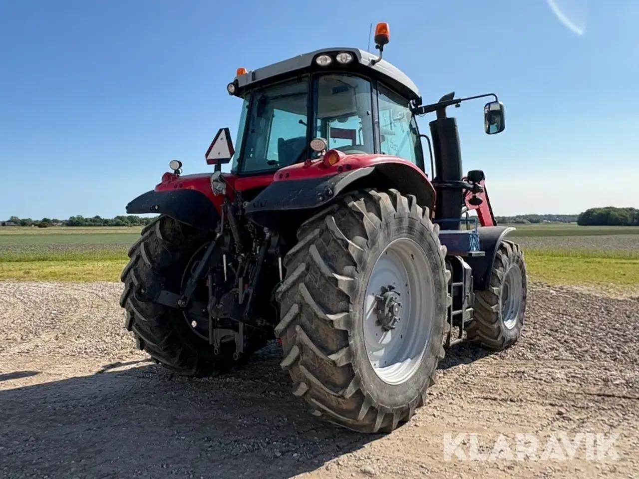Billede 4 - Traktor Massey Ferguson 7724 Dyna-VT med frontlæsser 975