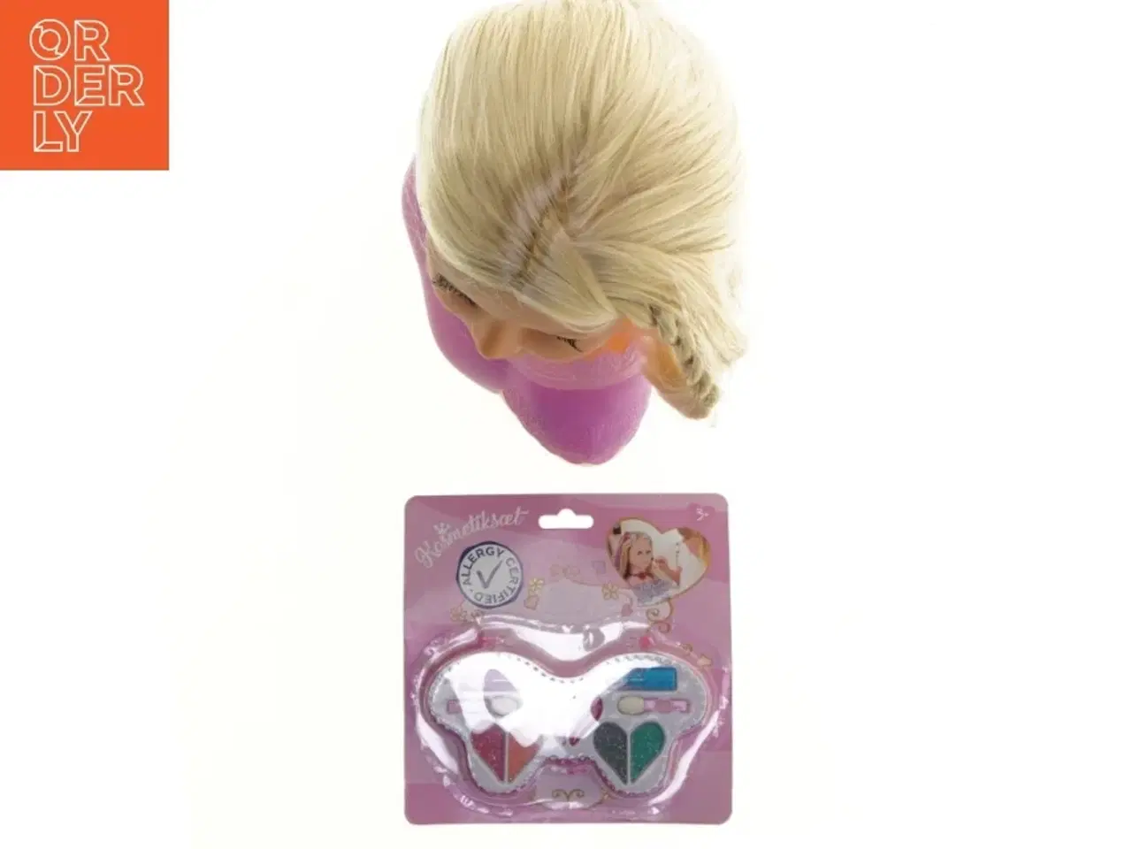 Billede 5 - Stylinghoved med Make-Up Sæt