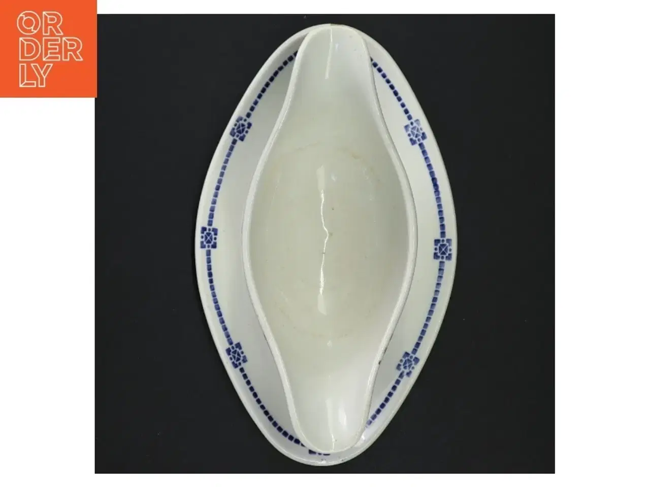 Billede 3 - Porcelæn sovseskål med fad fra Villeroy & Boch (str. 22 x 14 cm)