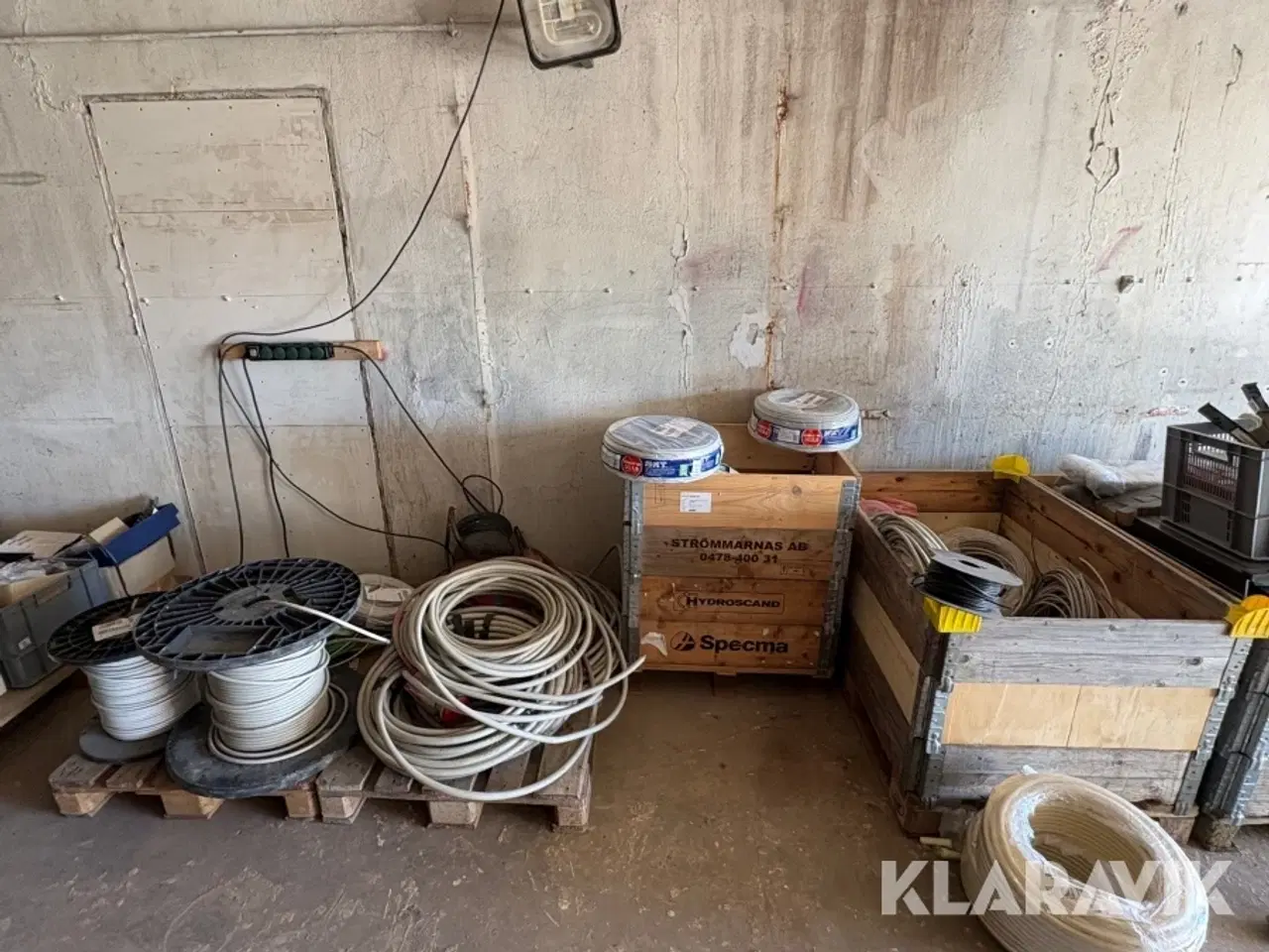 Billede 1 - Blandet parti kabler 4 paller