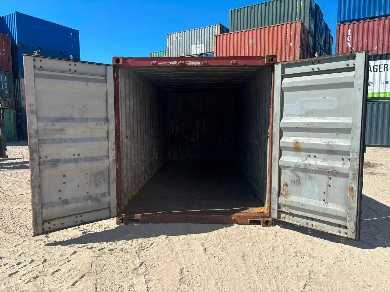 Billede 2 - 20 fods Container- ID: TGHU 361027-8