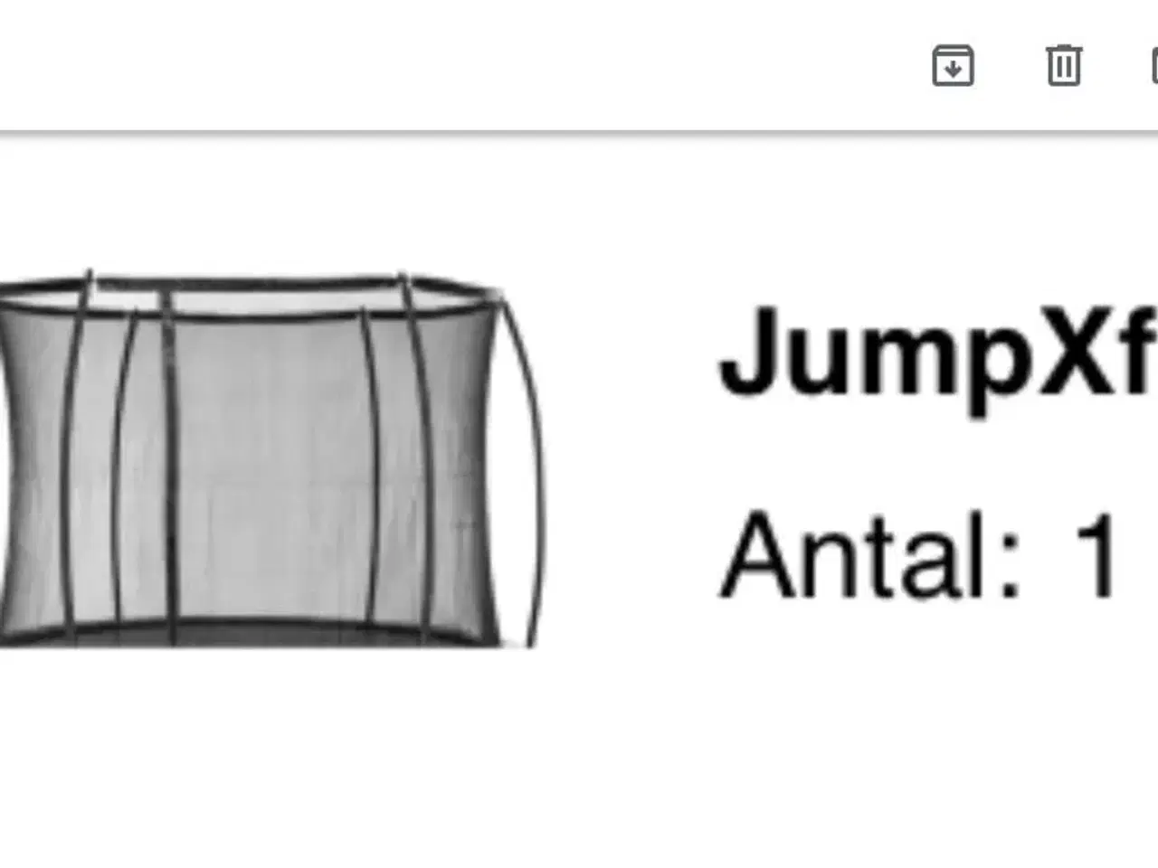 Billede 1 - Net til JumpXfun trampolin Ø426