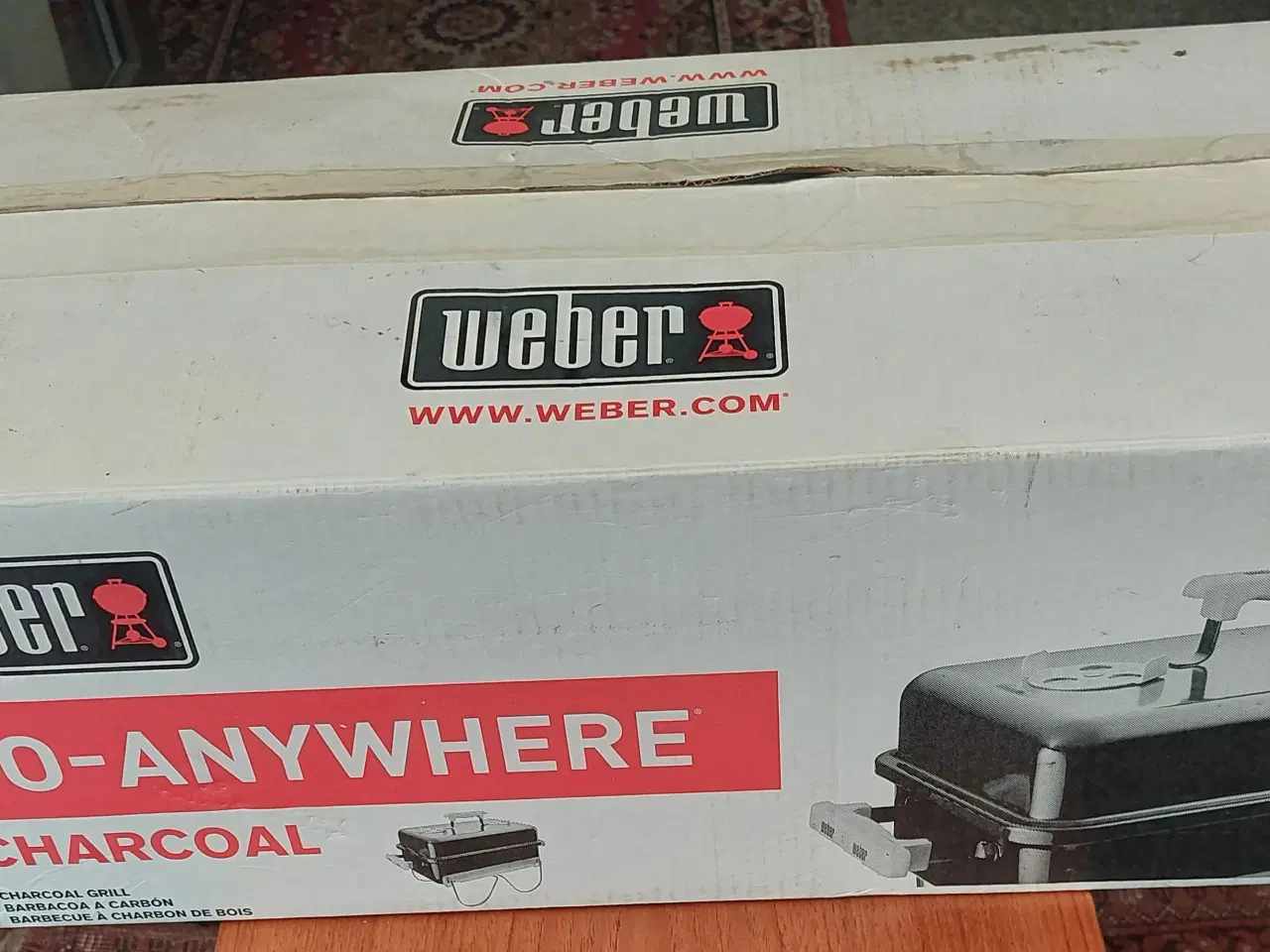 Billede 1 - Weber trækuls grill sælges.
