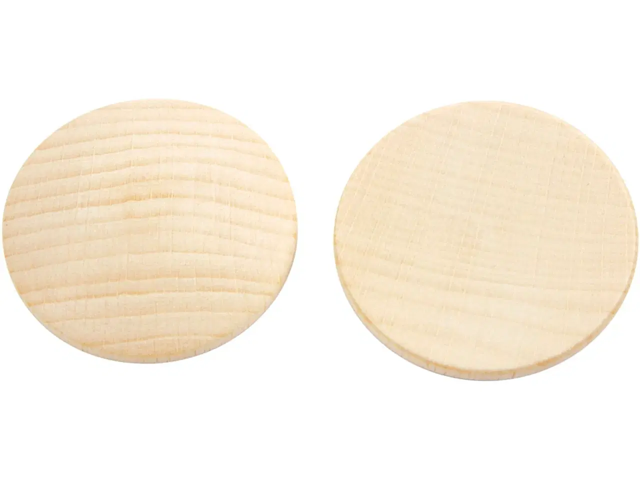 Billede 1 - Træknap, diam. 40 mm, tykkelse 6 mm, 10stk./ 1 pk.
