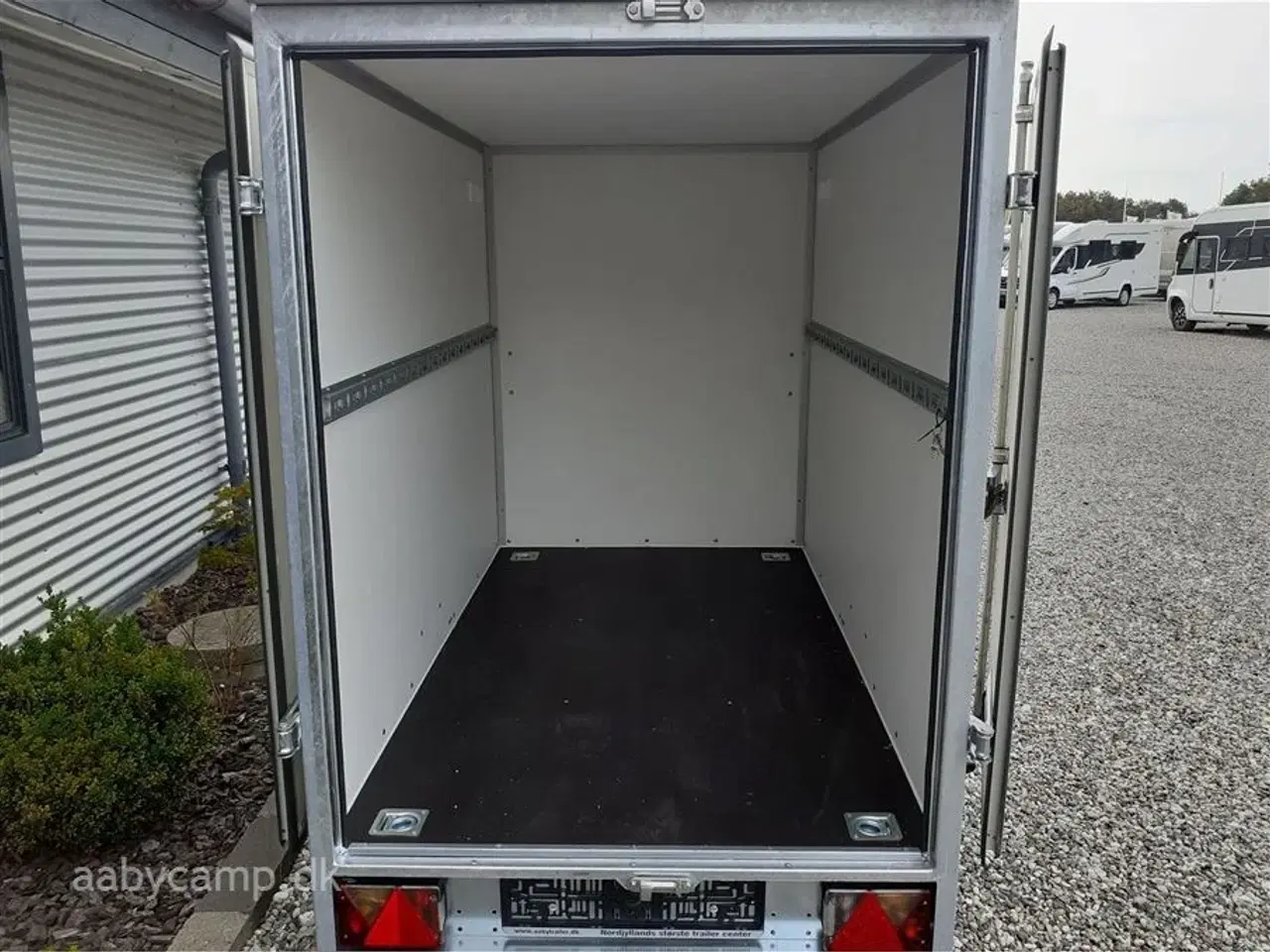 Billede 5 - 0 - Blyss Cargo F7520D 150 Bremser   Mini Cargo trailer str. L205xB119xH150 cm med 2 døre Top kvalitet