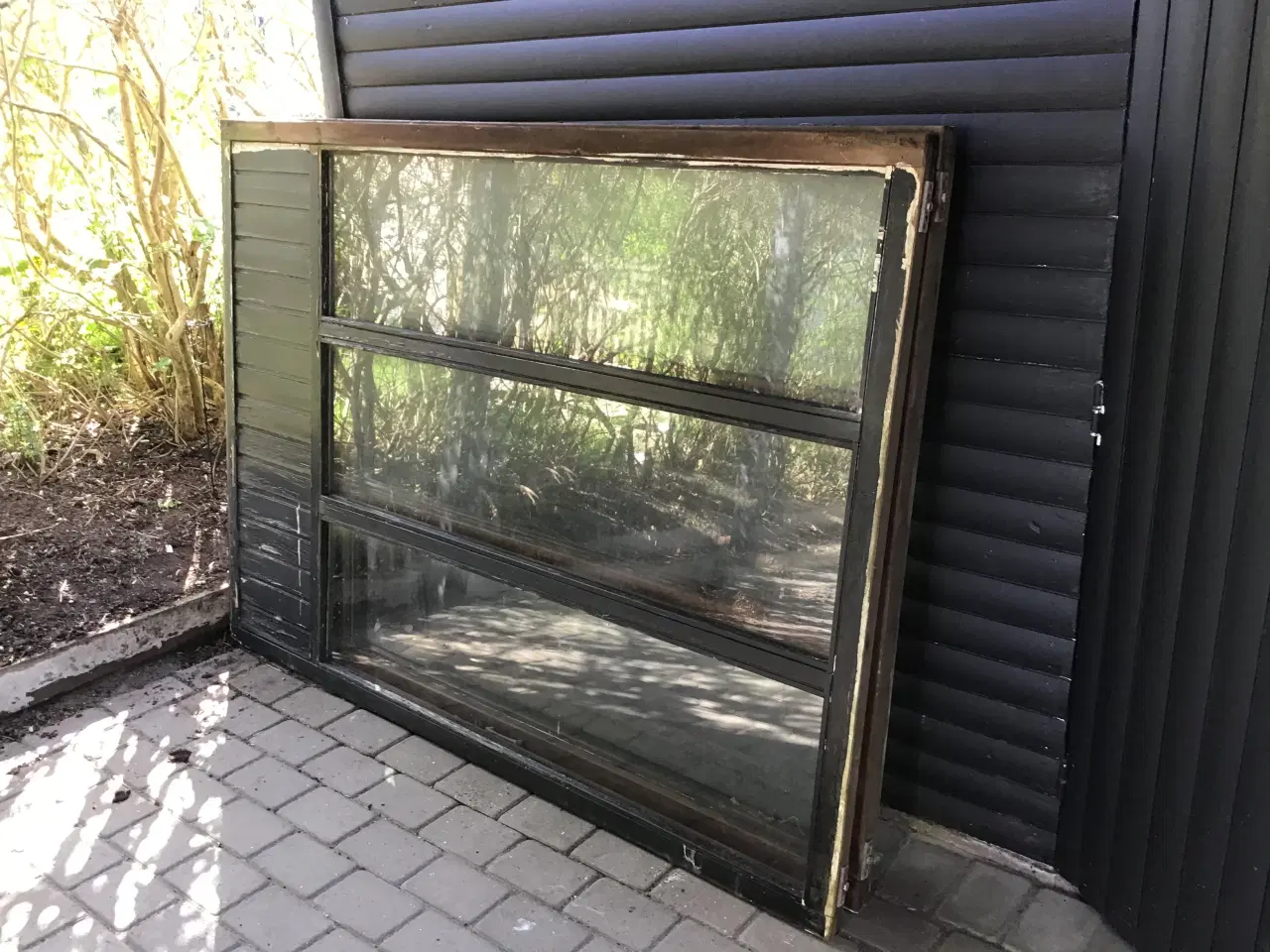 Billede 4 - vinduespartier 3 stk brugte måler H 200 cm og 145