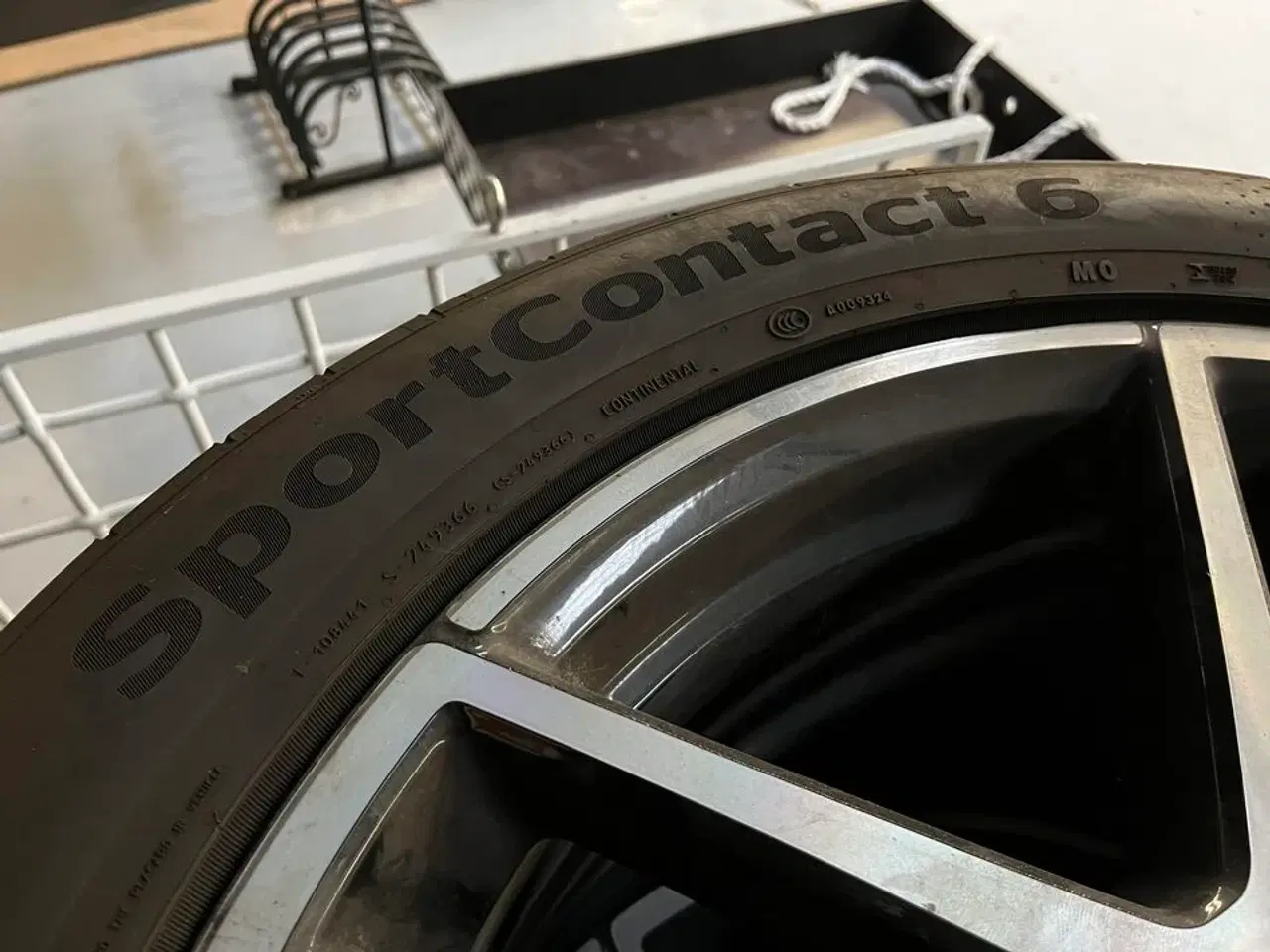 Billede 6 - 4. Stk. Dæk med AMG Alu fælge