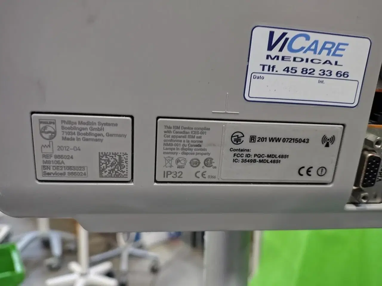 Billede 10 - Patient Monitor PHILIPS IntelliVue MP5