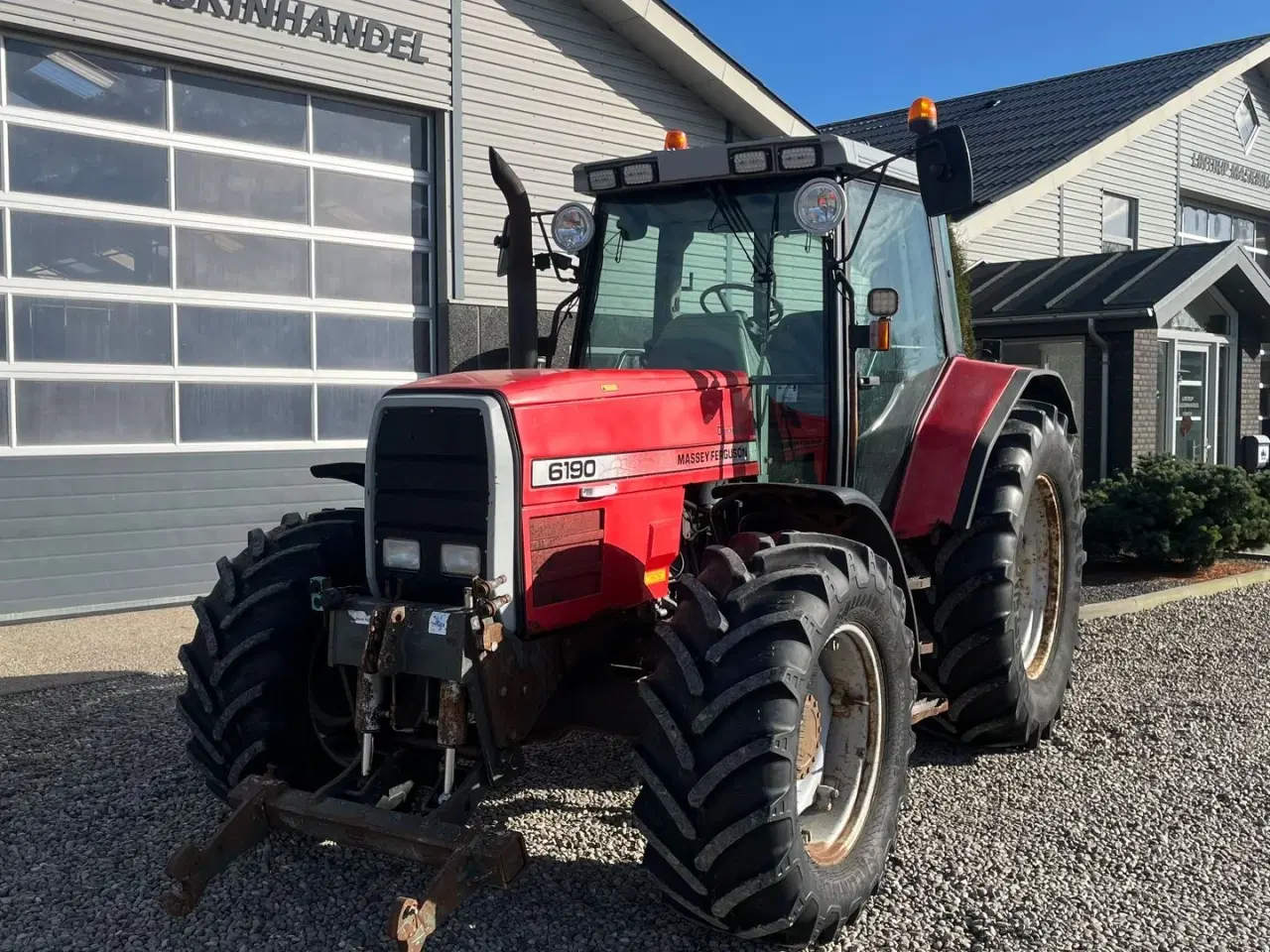 Billede 8 - Massey Ferguson 6190 Med frontlift