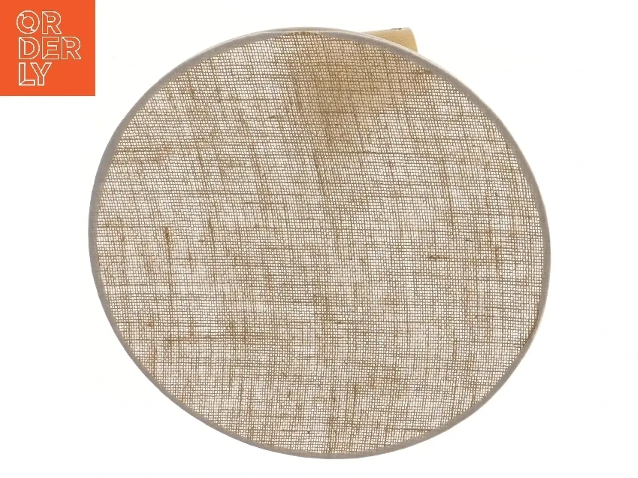 Billede 2 - Væglampe med stofskærm (str. Ø 35 cm)