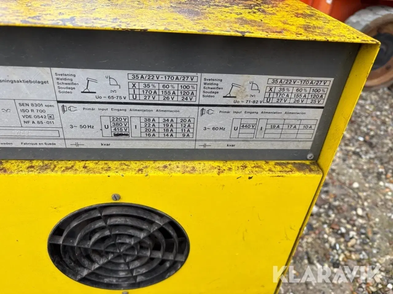 Billede 9 - Svejsemaskine lot ESAB LAX320 LEH170