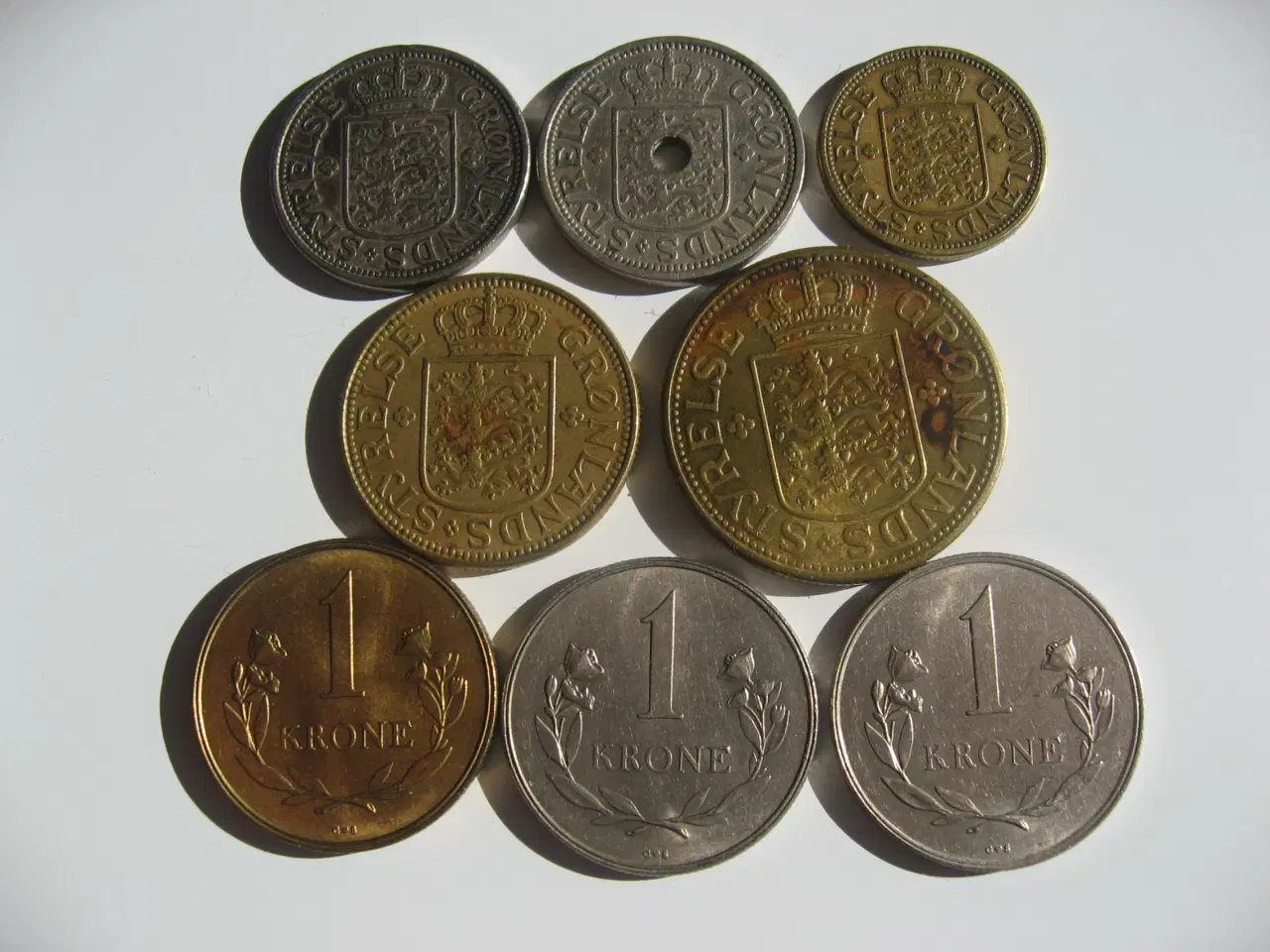 Billede 2 - Grønland flot komplet sæt mønter 1926-1964 