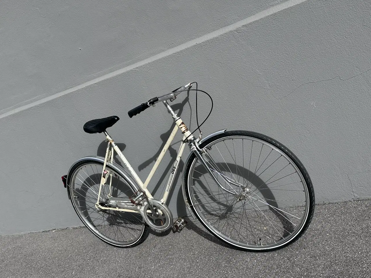 Billede 4 - Hvid DBS dame retrocykel