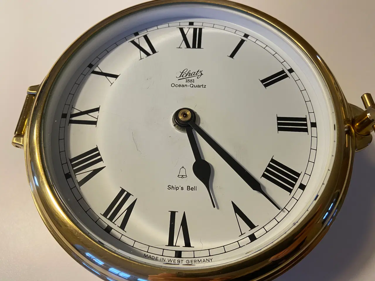 Billede 4 - Shatz Royal Mariner skibsur i messing