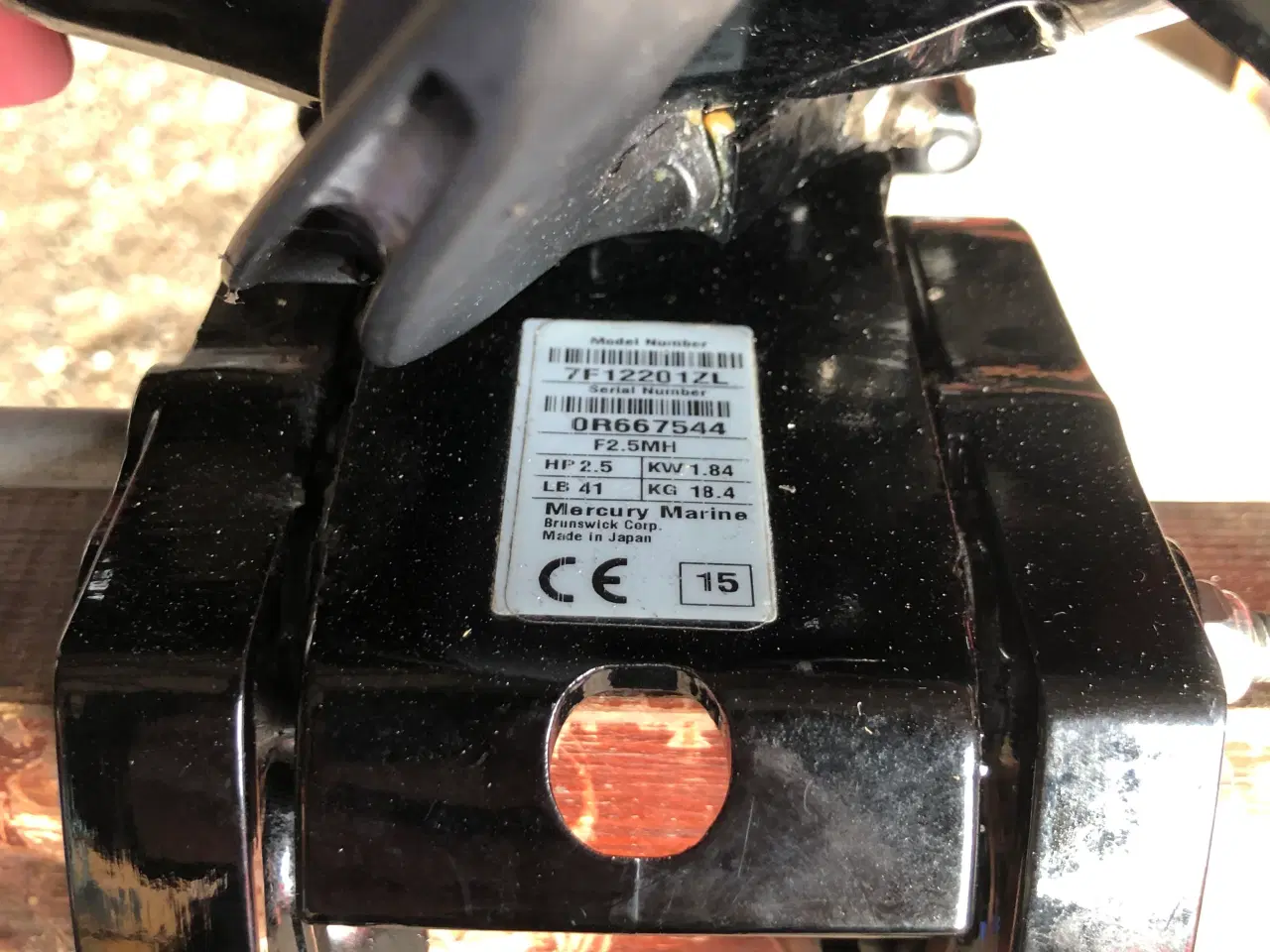 Billede 8 - Mariner 2,5hk påhængsmotor
