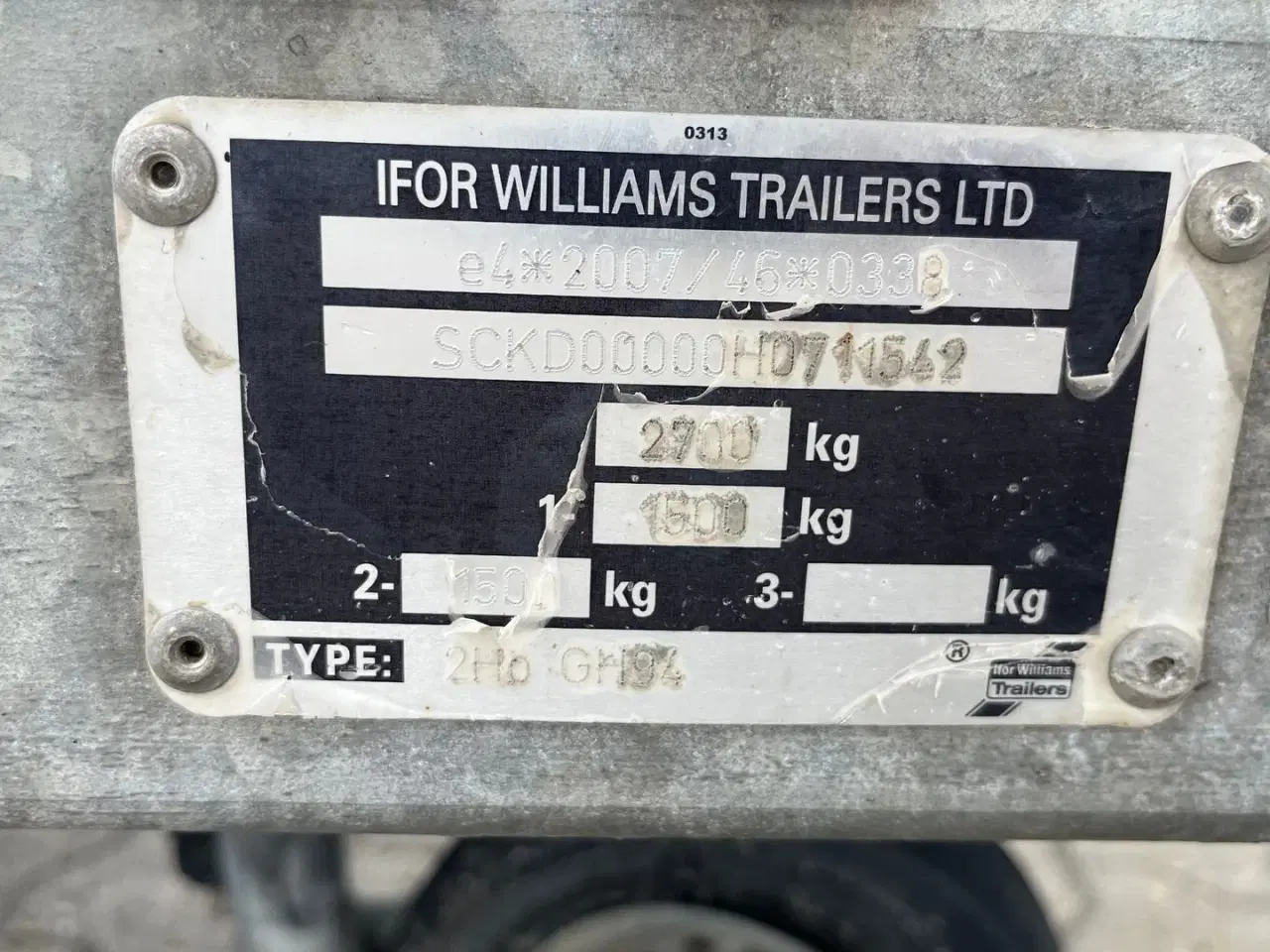 Billede 4 - Ifor Williams GH94 Alubund