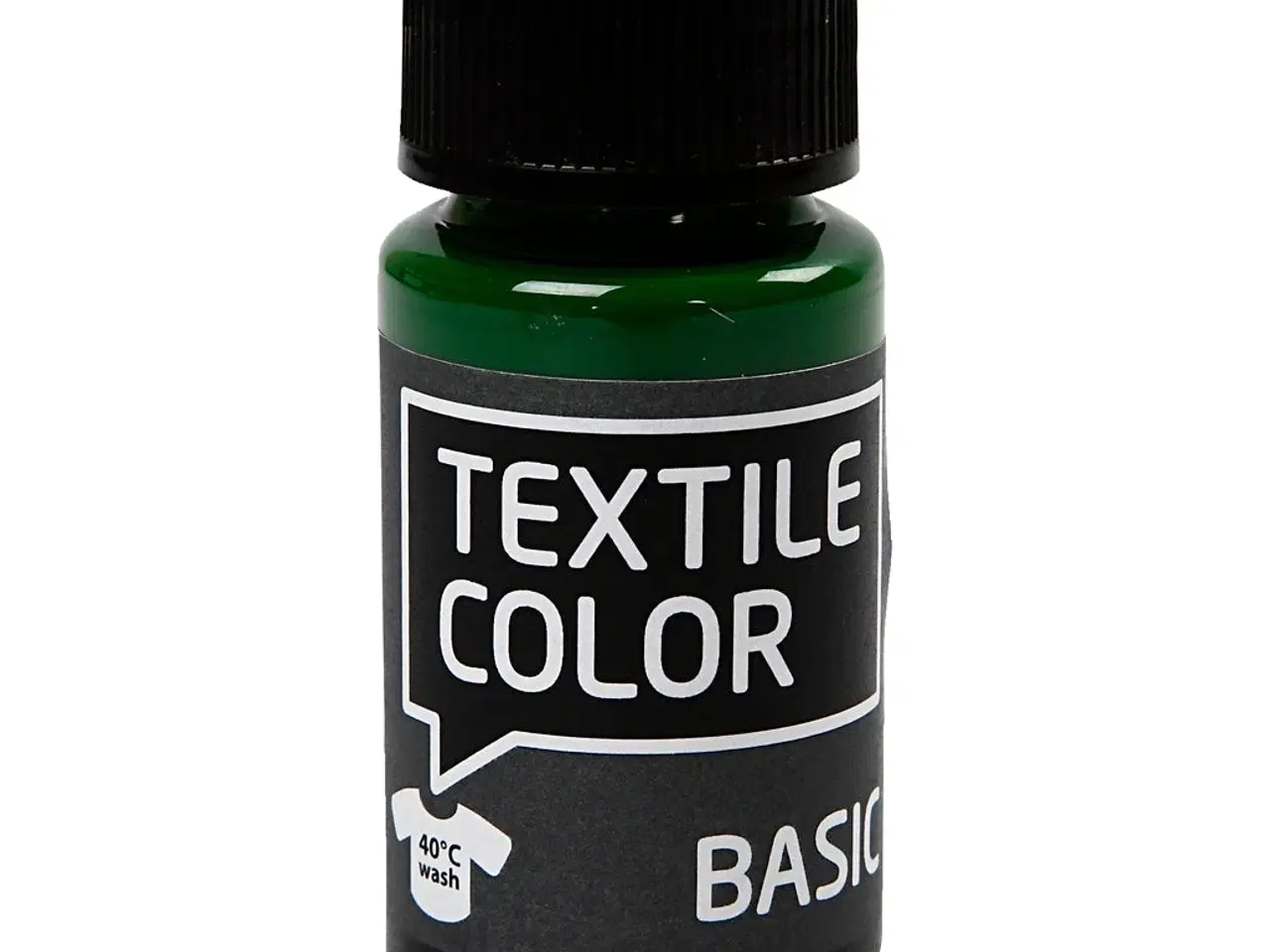 Billede 1 - Textile Color Olivengrøn 50ml - Vandbaseret Tekstilmaling