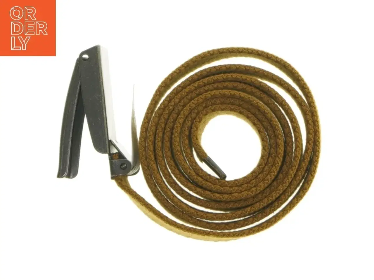 Billede 3 - Brunt bælte med spænde (str. 124 cm)