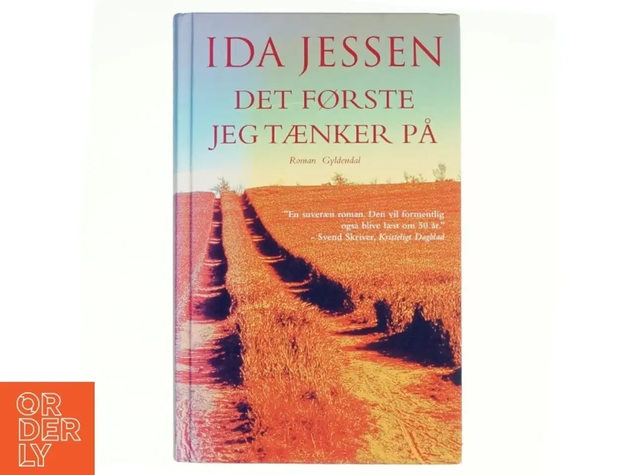 Billede 1 - Det første jeg tænker på : roman af Ida Jessen (f. 1964) (Bog)