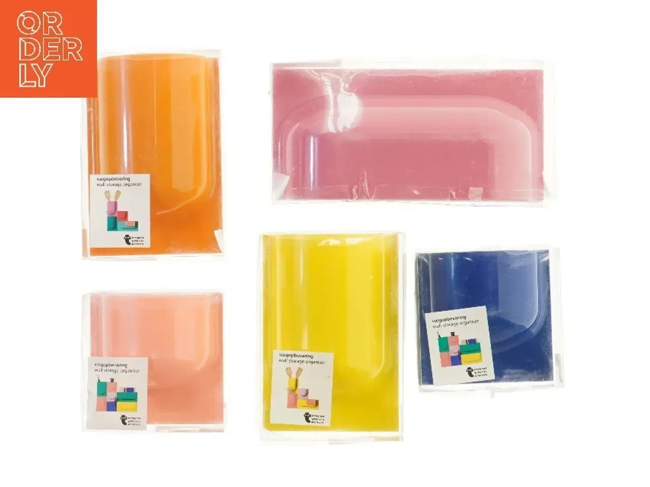 Billede 1 - Farverige vægopbevaringsorganisatorer fra Flying Tiger