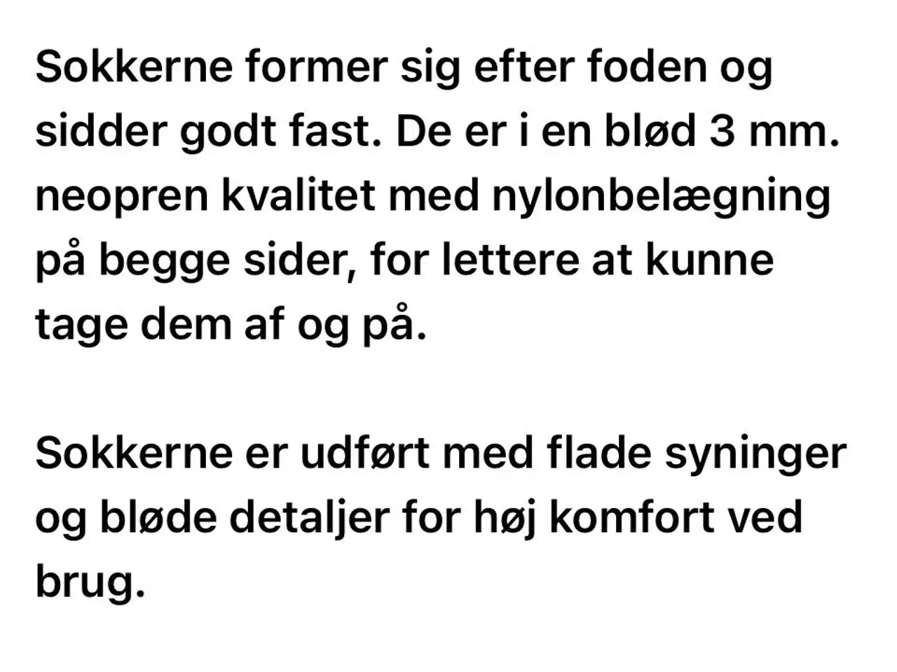 Billede 5 - Neopren sokker