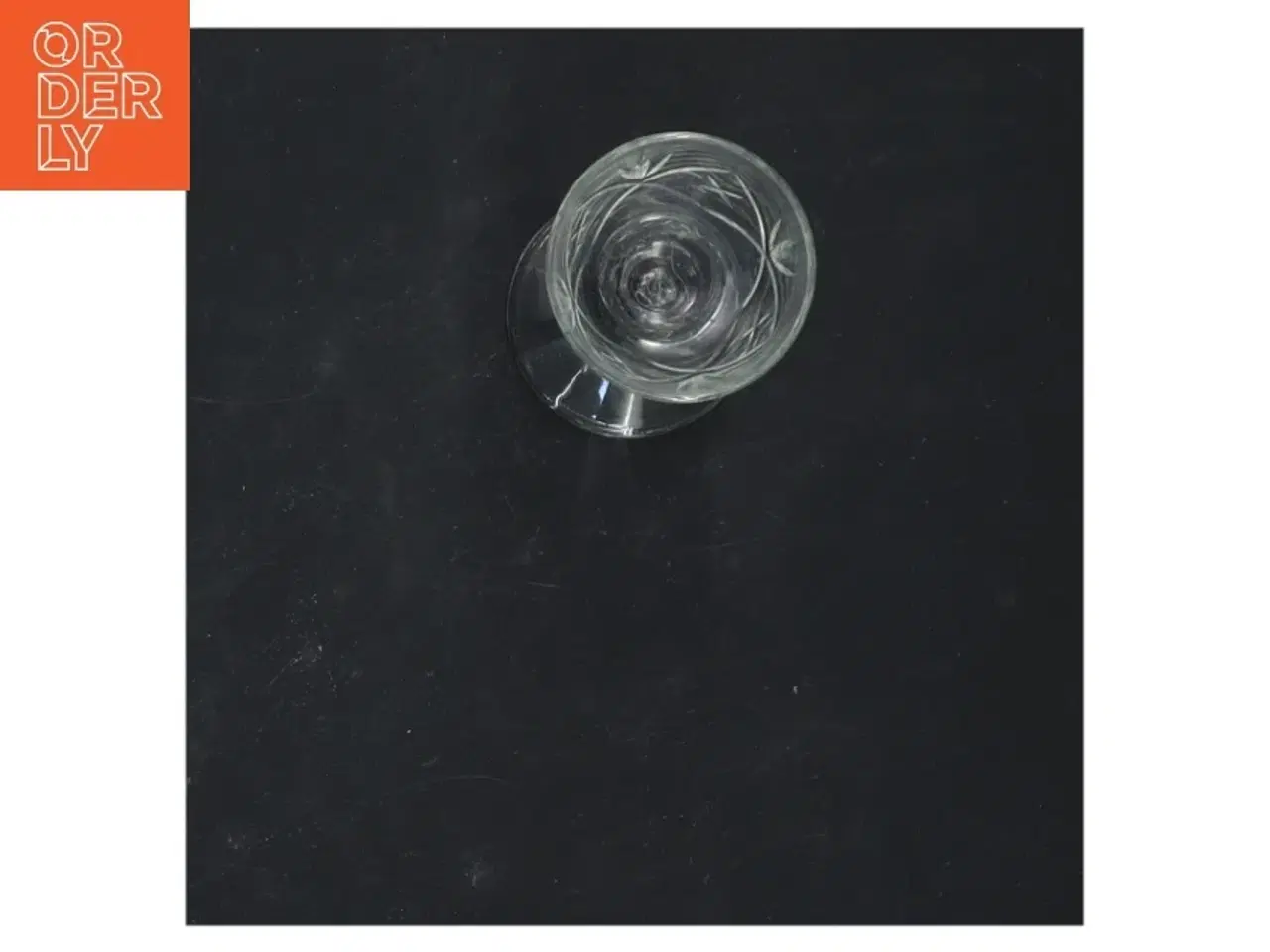 Billede 2 - Klassisk glas med mønster (str. 10x4 cm)