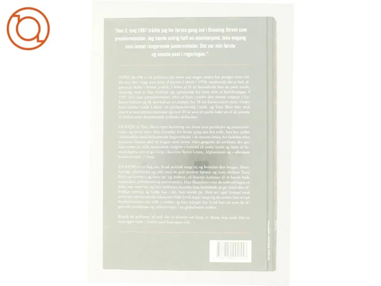 Billede 3 - En rejse af Tony Blair, fra Bog