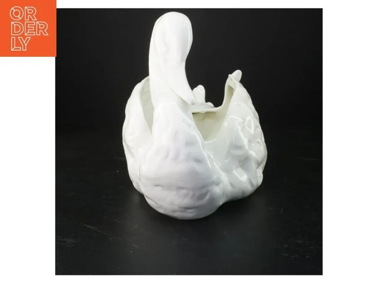 Billede 4 - Porcelænsskål i svanedesign (str. 36 cm)