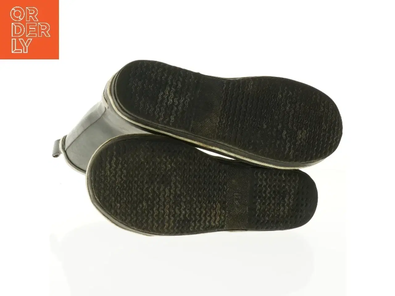 Billede 3 - Brugte sorte gummistøvler (str. 34)