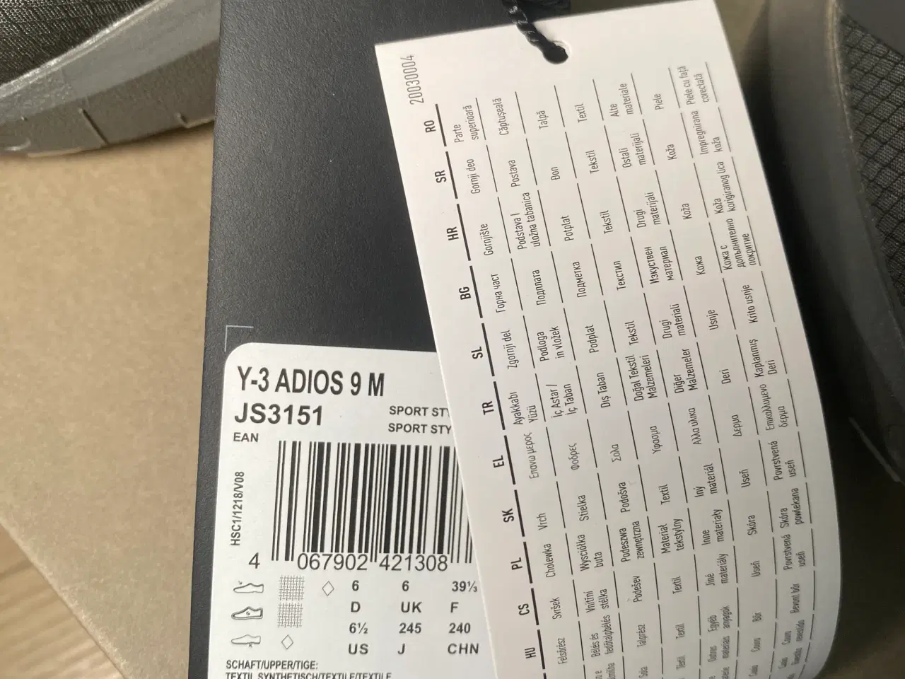 Billede 4 - Y3 Adios 9M