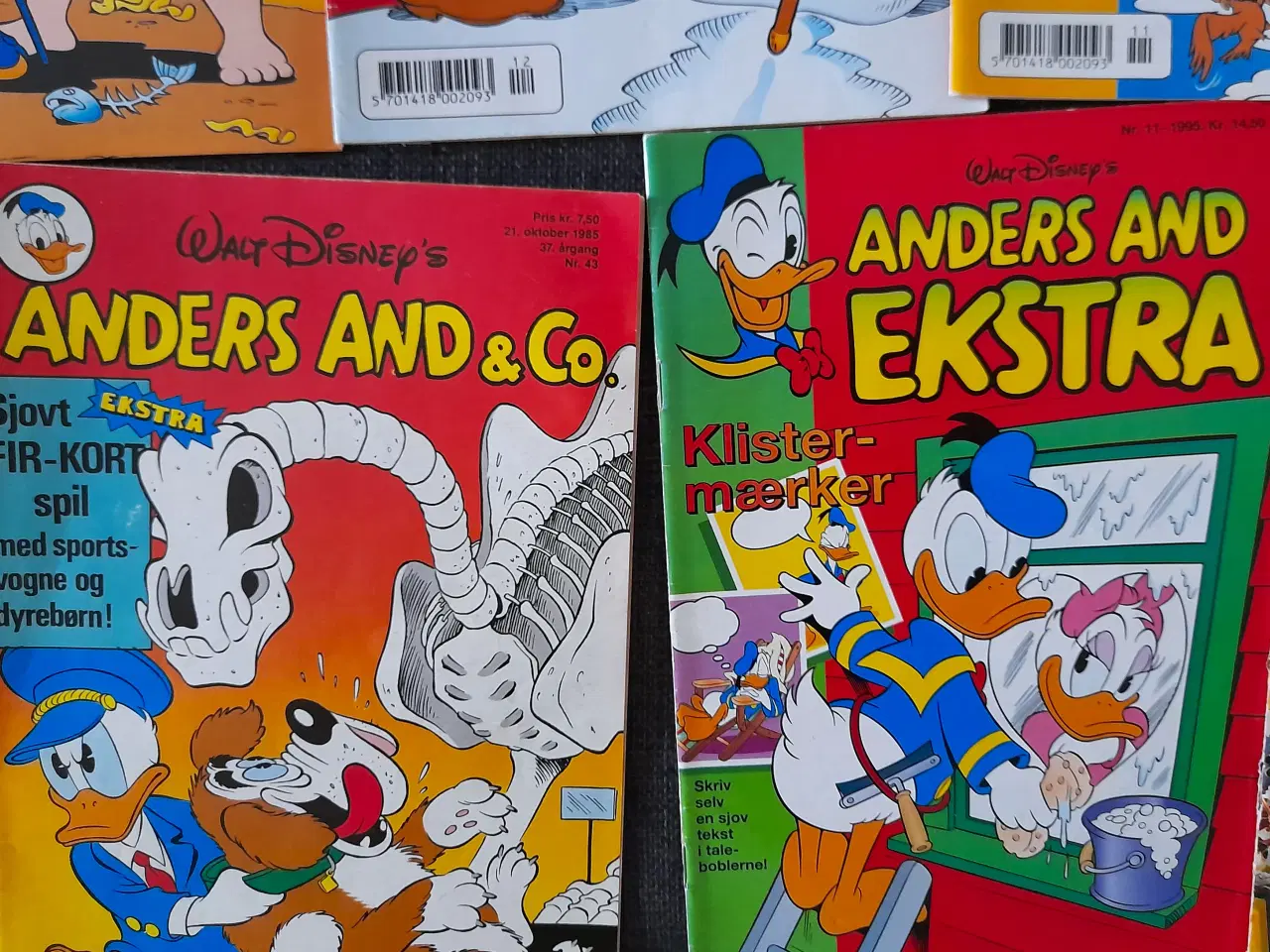 Billede 2 - 12 x ANDERS AND & CO + 3 DONALD DUCK 15Stk!