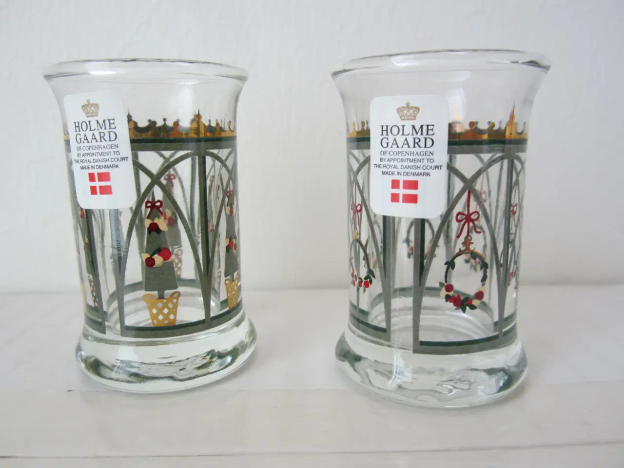 Billede 6 - 1999 Holmegaard jule dramglas.