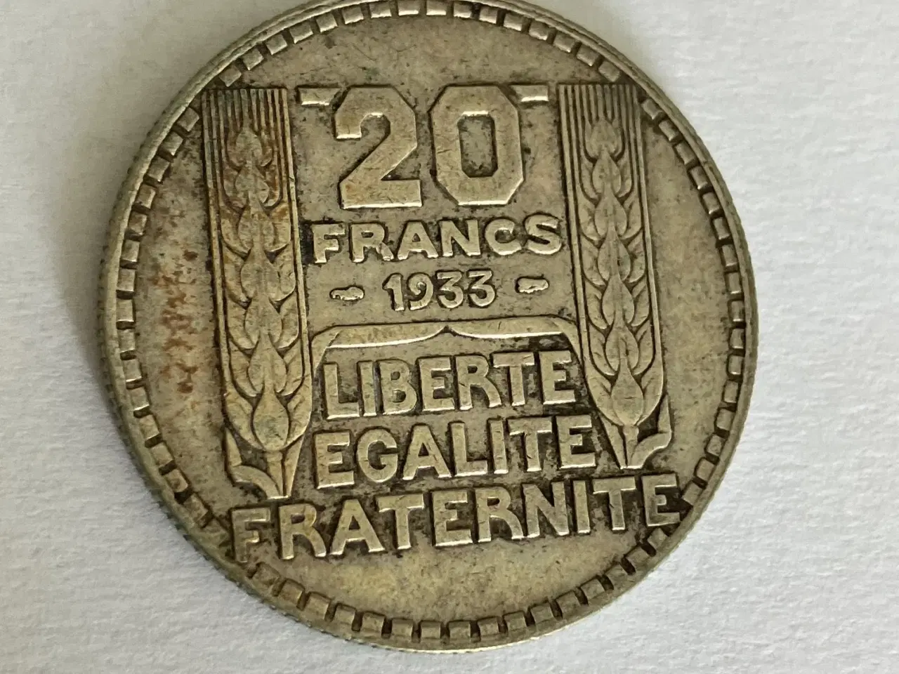 Billede 1 - 20 Francs France 1933