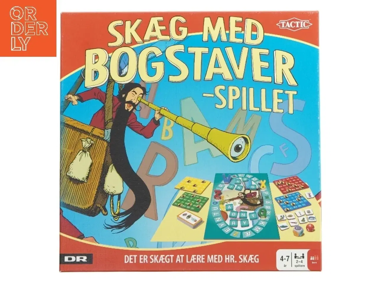 Billede 1 - Skæg med Bogstaver brætspil fra Tactic, DR (str. 25x25 cm)