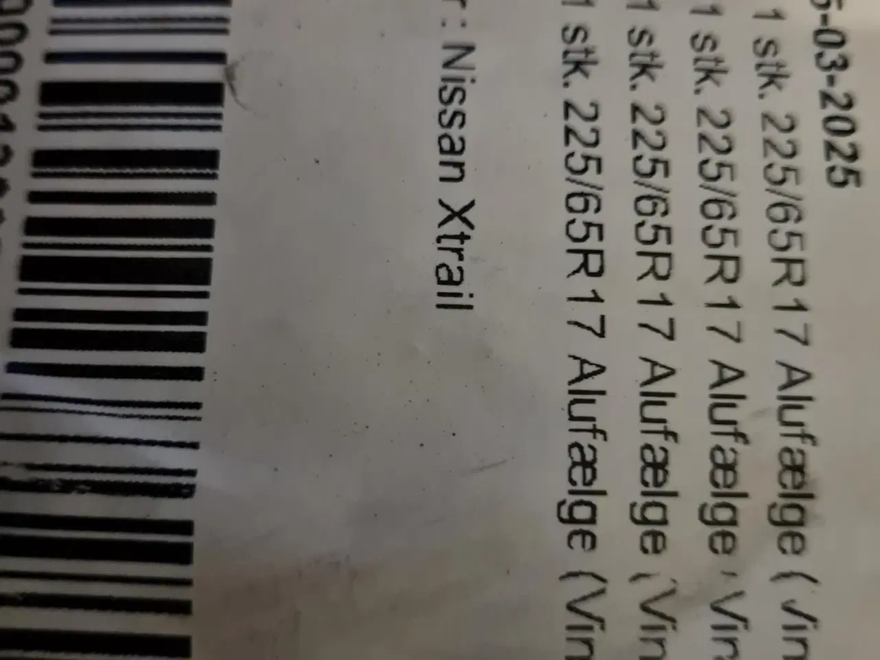 Billede 6 - Vinterhjul til Qashqai eller X-Trail