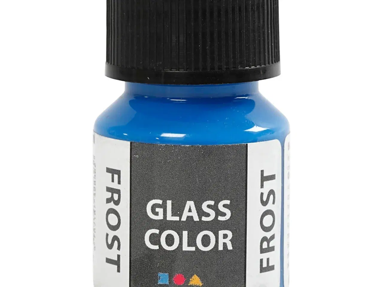 Billede 1 - Glass Color Frost - Blå, 30ml til kreative projekter