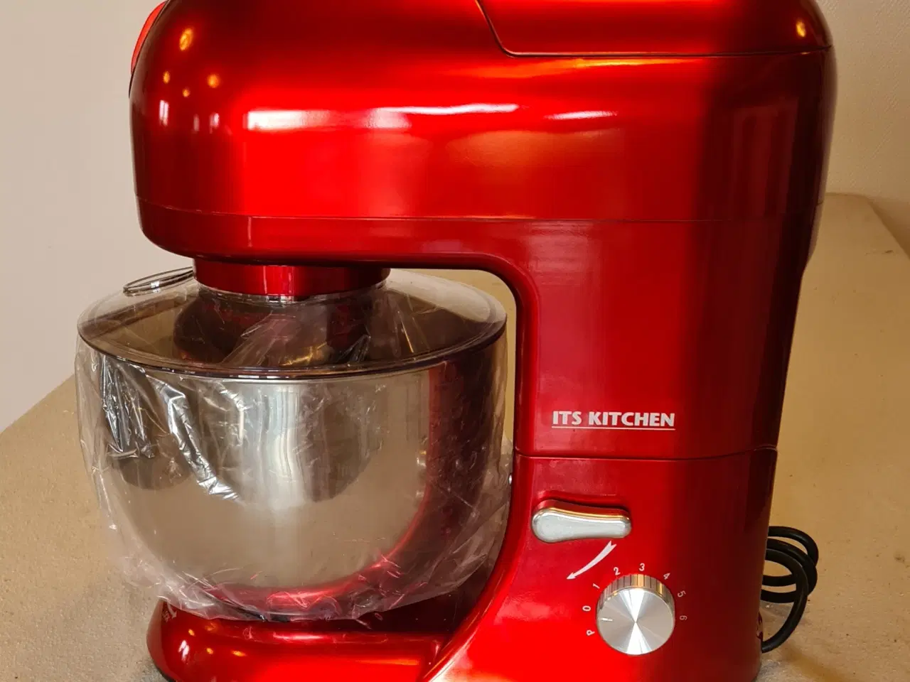 Billede 1 - TS Kitchen Køkkenmaskine Rød Rustfrit Stål