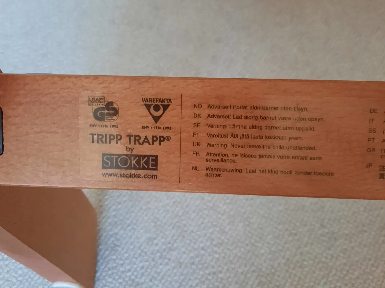 Billede 3 - Trip Trap Stokke højstol med ryg/sæde hynde