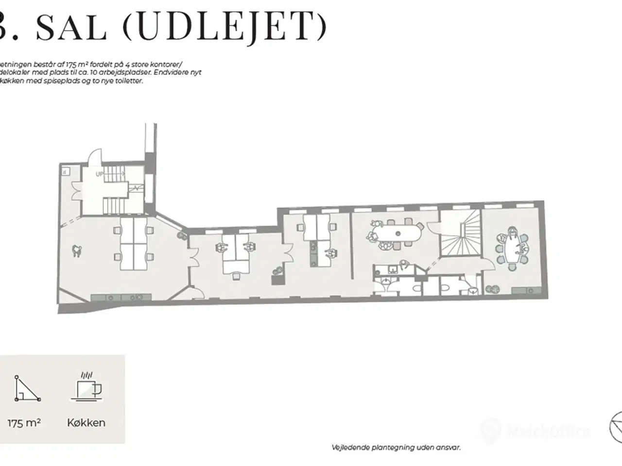 Billede 19 - 144 m² & 238 m² lyse kontorer