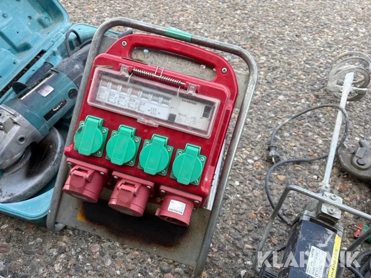 Billede 5 - Lot - vinkelslibere, rørlaser, brydehammer, el-tavle og øvrigt