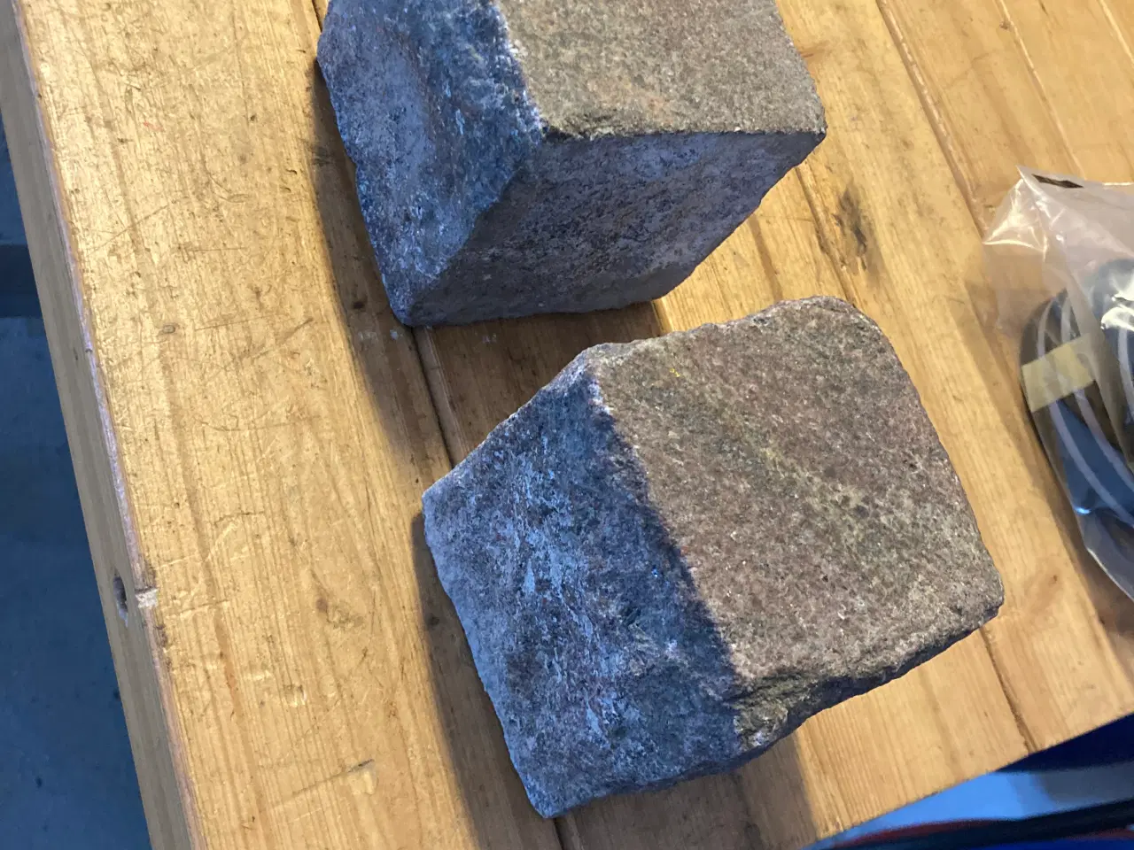 Billede 7 - Chaussesten rød brune slidte