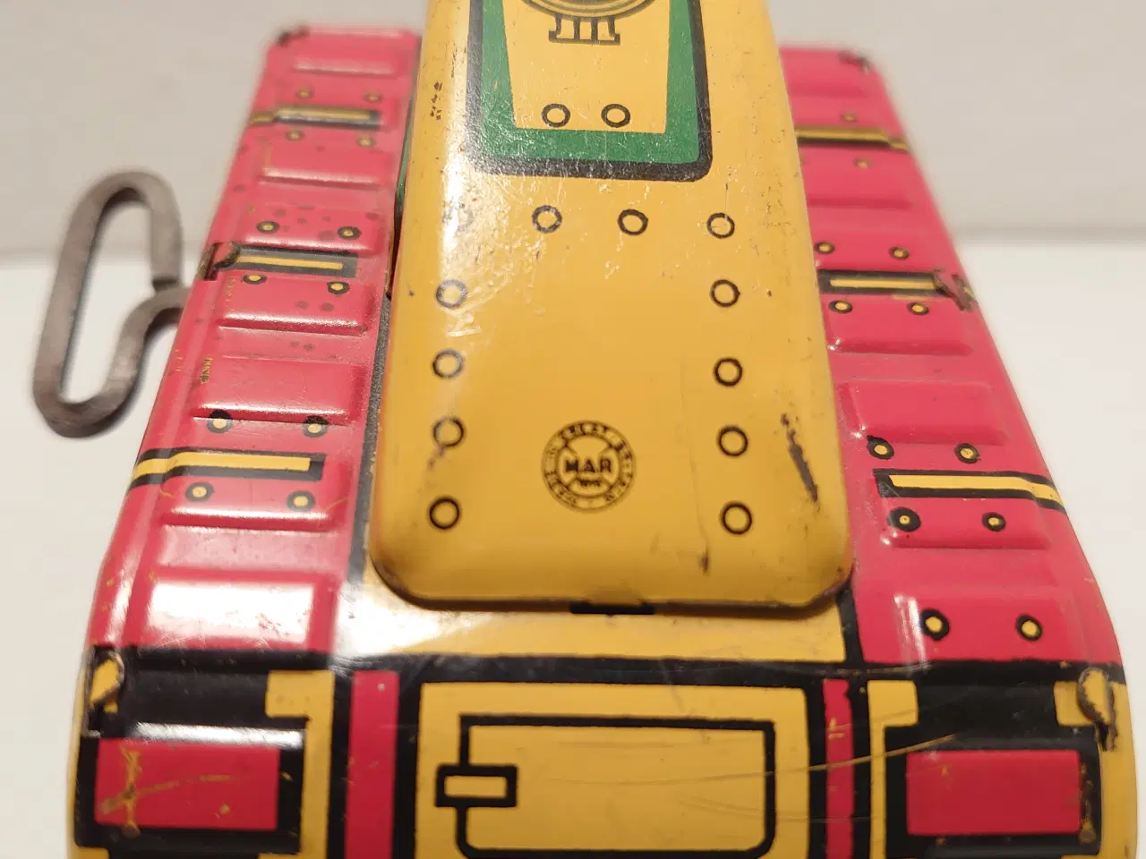 Billede 4 - Bliklegetøj:Marx "turnover" tank.1950´erne. Virker