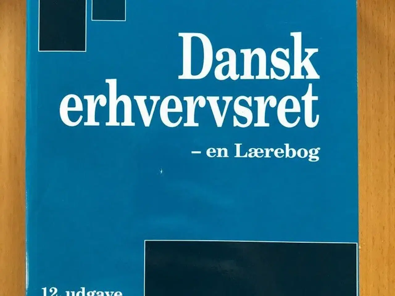 Billede 1 - Dansk Erhvervsret - En lærebog. 